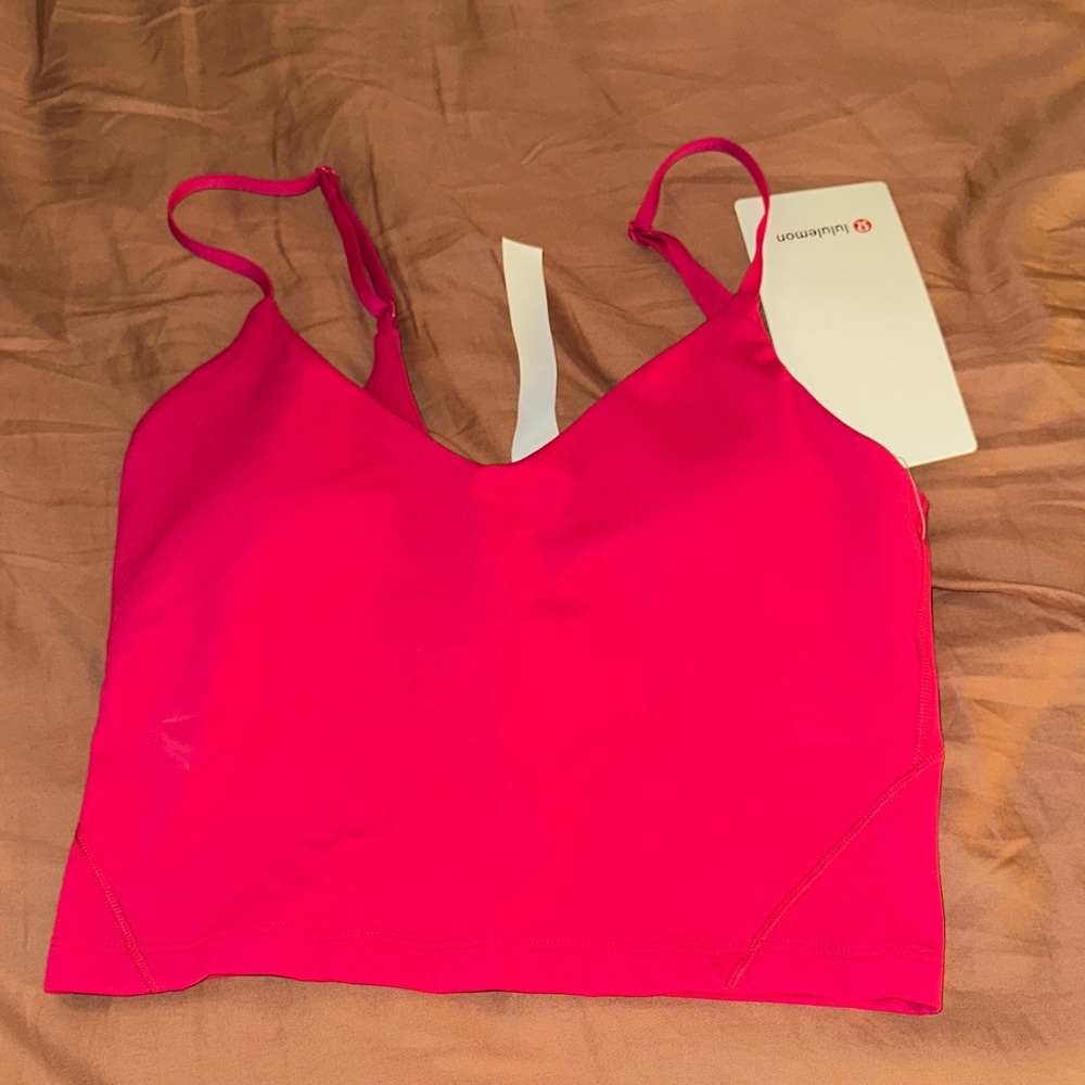 lululemon athletica Pink Tank Top. Brand new with tags.